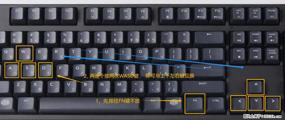 键盘，怎样把wasd键与上下左右方向键互换？ - 生活百科 - 石河子生活社区 - 石河子28生活网 shz.28life.net